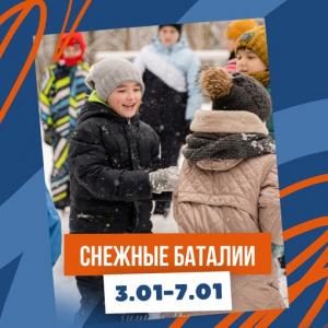 Снежные баталии в Дубраве