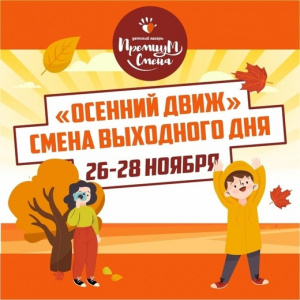 Осенний движ смена выходного дня 26-28 ноября