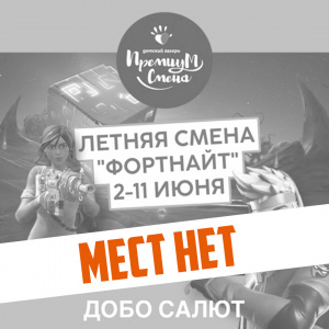 Смена «Фортнайт» в Салюте
